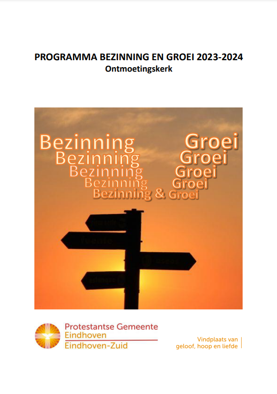 Programma boekje